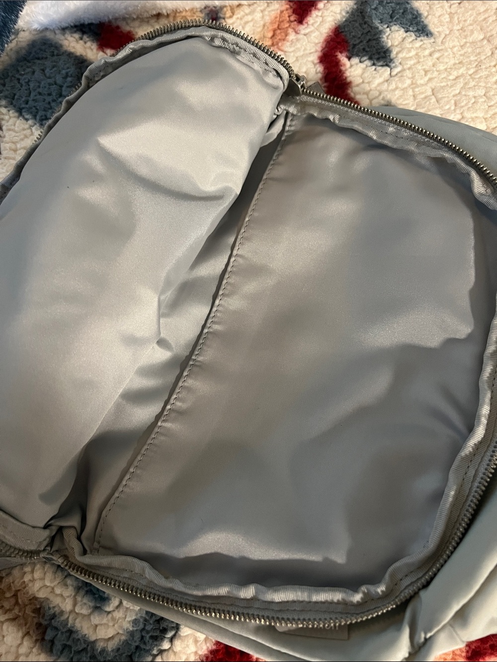lululemon athletica Light Gray Crossbody Bag - Picture 2 of 8